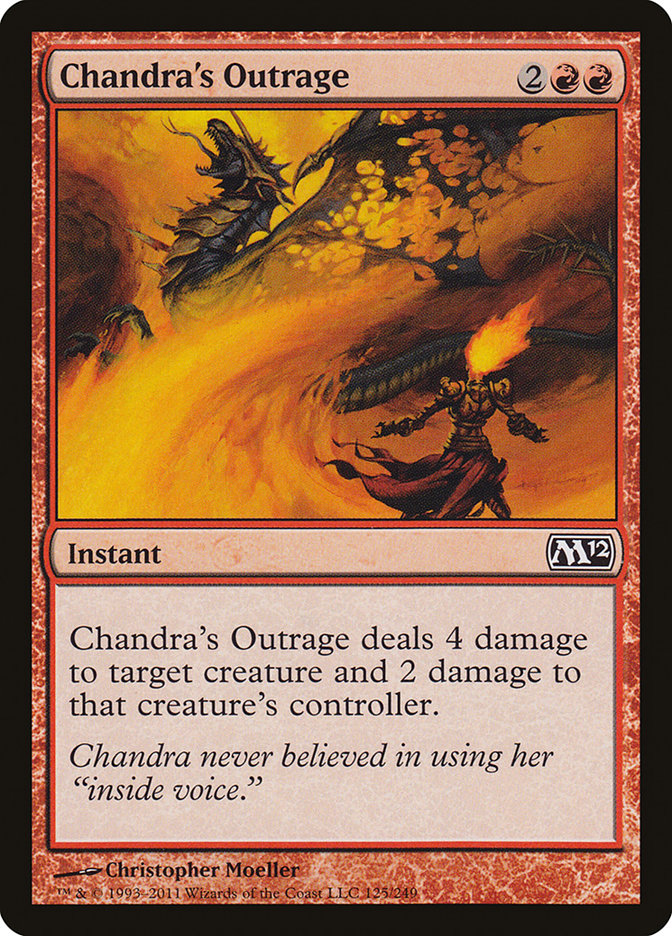 Chandra's Outrage [Magic 2012] | Gamer Loot