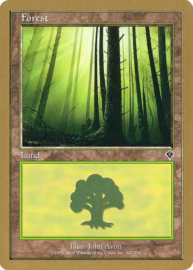 Forest (jt347) (Jan Tomcani) [World Championship Decks 2001] | Gamer Loot