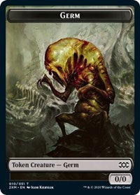 Germ // Human Soldier Double-sided Token [Double Masters Tokens] | Gamer Loot