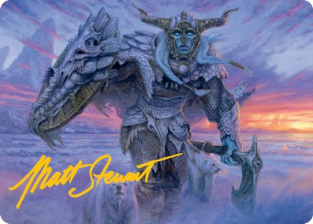 Frost Giant Art Card (Gold-Stamped Signature) [Dungeons & Dragons: Adventures in the Forgotten Realms Art Series] | Gamer Loot