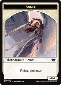 Angel (002) // Bird (003) Double-sided Token [Modern Horizons Tokens] | Gamer Loot