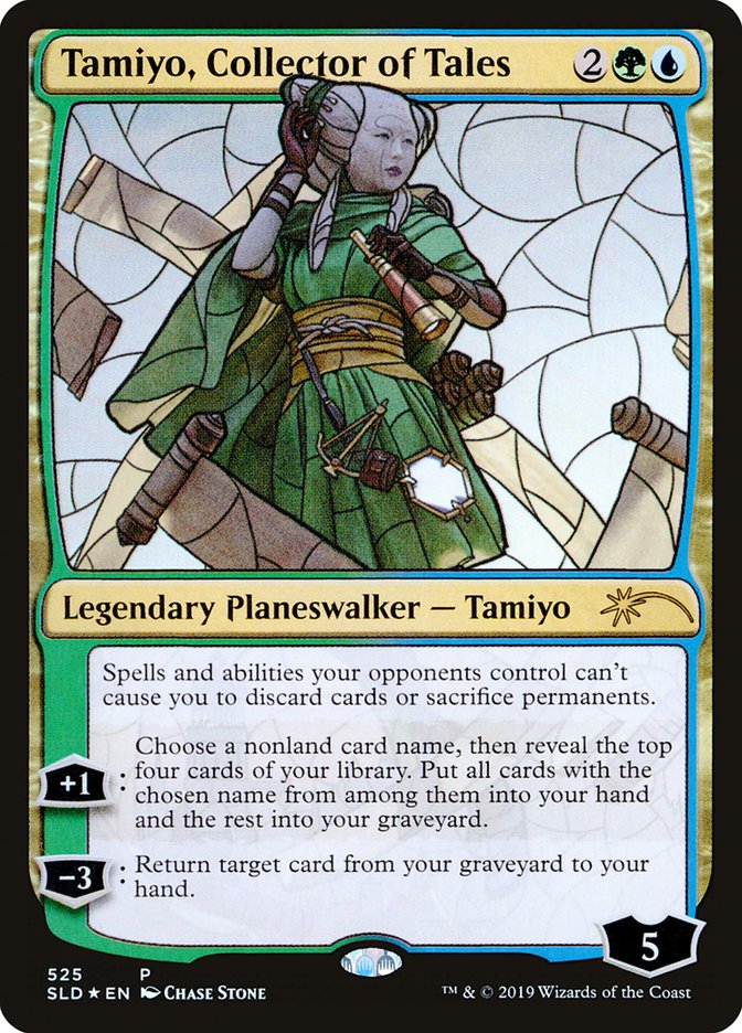 Tamiyo, Collector of Tales (Stained Glass) [Secret Lair Drop Promos] | Gamer Loot