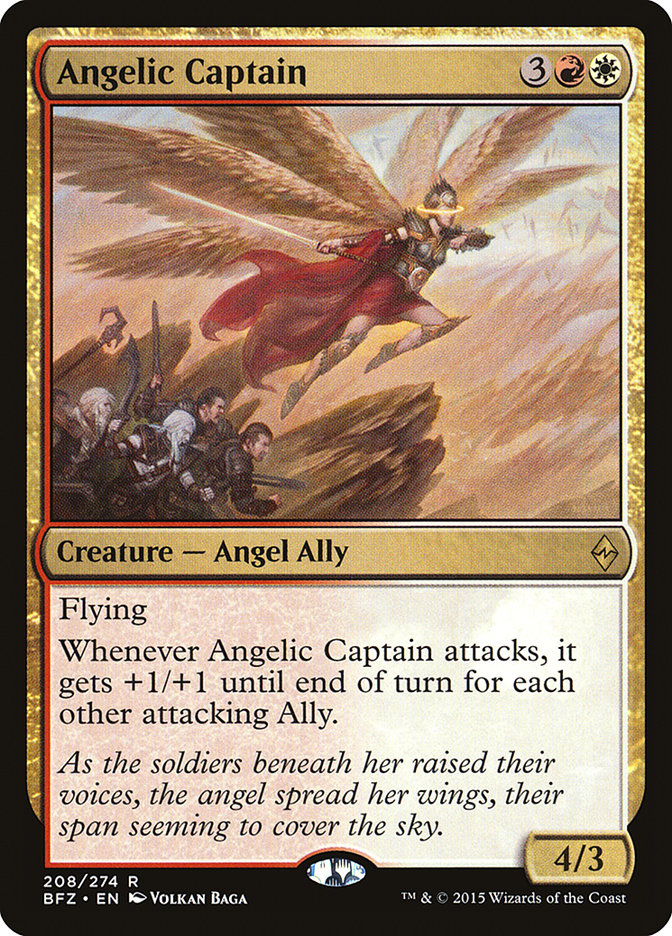 Angelic Captain [Battle for Zendikar] | Gamer Loot