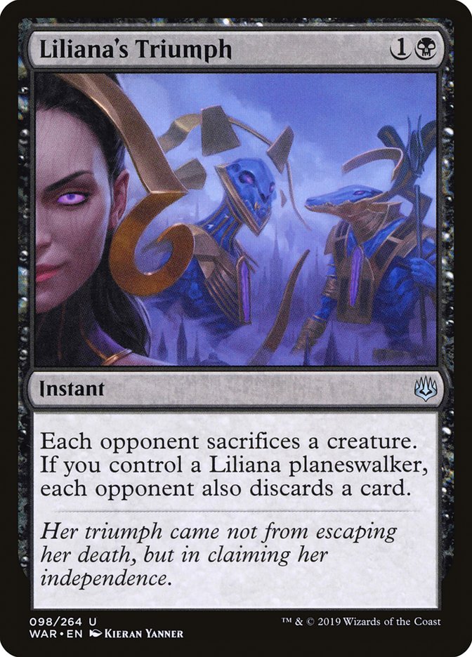 Liliana's Triumph [War of the Spark] | Gamer Loot