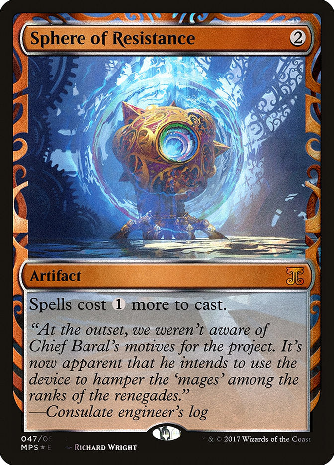 Sphere of Resistance [Kaladesh Inventions] | Gamer Loot