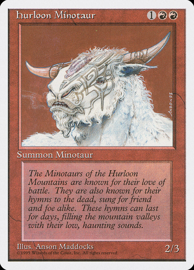 Hurloon Minotaur [Fourth Edition] | Gamer Loot