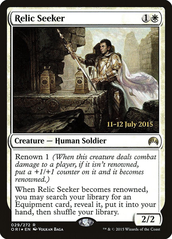 Relic Seeker [Magic Origins Prerelease Promos] | Gamer Loot