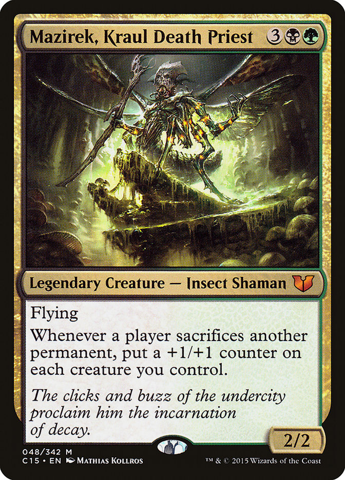 Mazirek, Kraul Death Priest [Commander 2015] | Gamer Loot