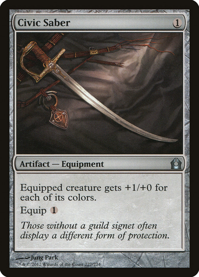 Civic Saber [Return to Ravnica] | Gamer Loot