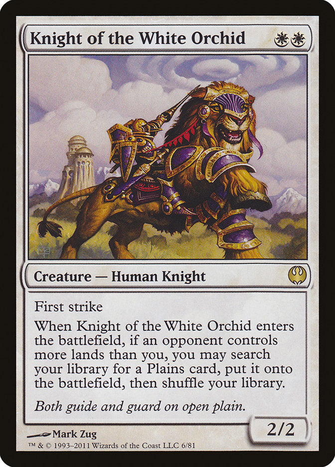 Knight of the White Orchid [Duel Decks: Knights vs. Dragons] | Gamer Loot