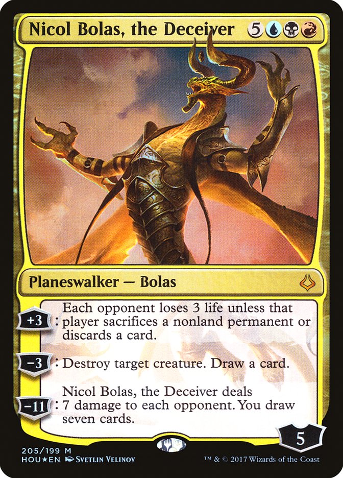 Nicol Bolas, the Deceiver [Hour of Devastation] | Gamer Loot