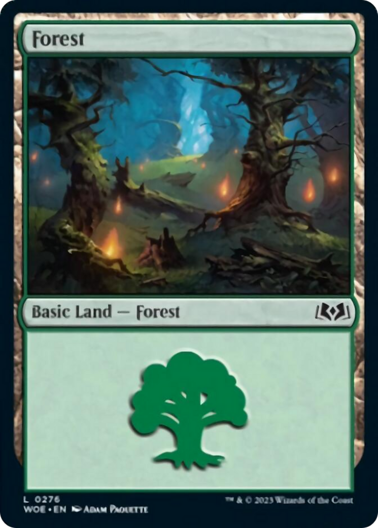 Forest (0276) [Wilds of Eldraine] | Gamer Loot