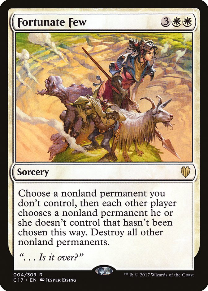 Fortunate Few [Commander 2017] | Gamer Loot