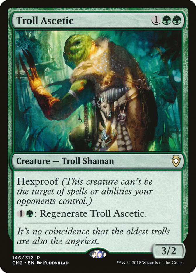 Troll Ascetic [Commander Anthology Volume II] | Gamer Loot