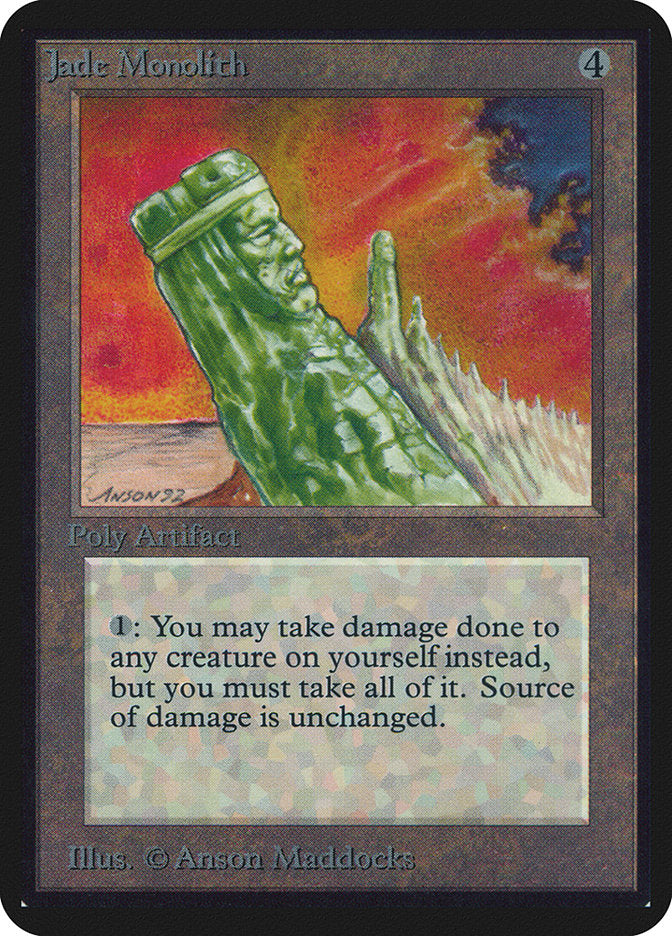 Jade Monolith [Limited Edition Alpha] | Gamer Loot