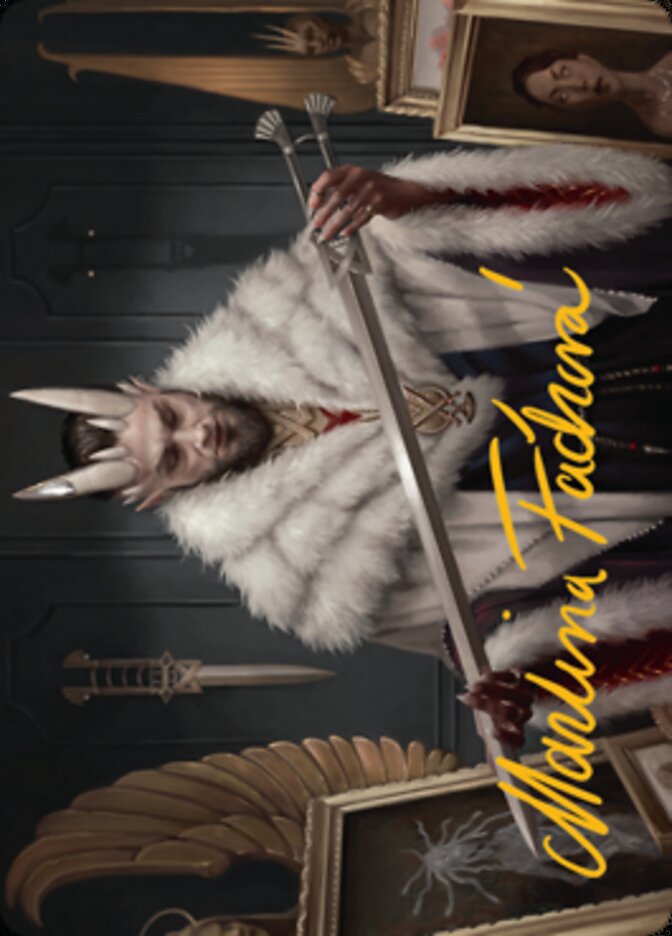 Lord Xander, the Collector Art Card (Gold-Stamped Signature) [Streets of New Capenna Art Series] | Gamer Loot