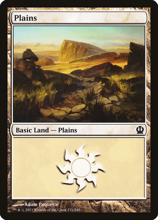 Plains (232) [Theros] | Gamer Loot