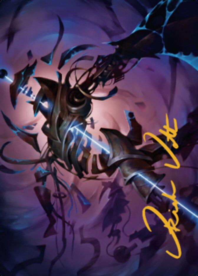 Defabricate Art Card (Gold-Stamped Signature) [The Brothers' War Art Series] | Gamer Loot