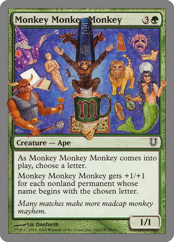 Monkey Monkey Monkey [Unhinged] | Gamer Loot