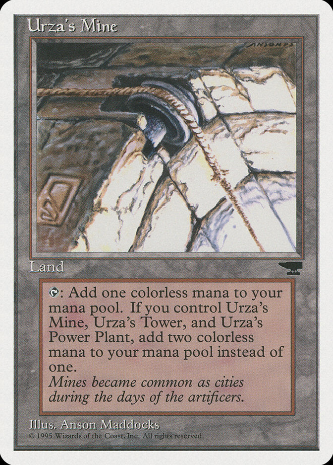 Urza's Mine (Pulley Embedded in Stone) [Chronicles] | Gamer Loot