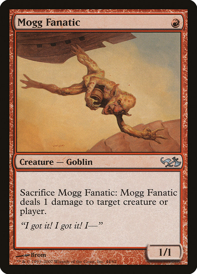 Mogg Fanatic [Duel Decks: Elves vs. Goblins] | Gamer Loot