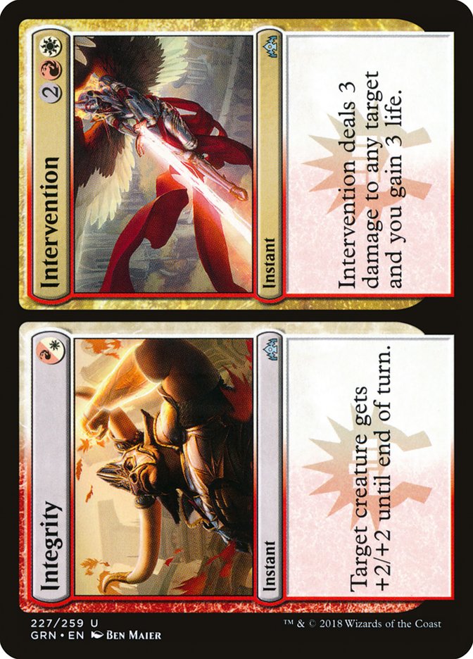Integrity // Intervention [Guilds of Ravnica] | Gamer Loot