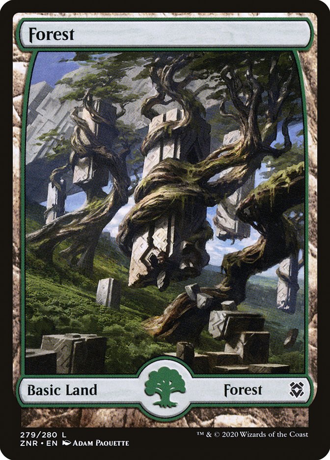 Forest (279) [Zendikar Rising] | Gamer Loot