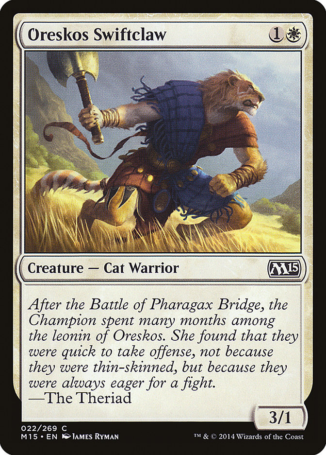 Oreskos Swiftclaw [Magic 2015] | Gamer Loot