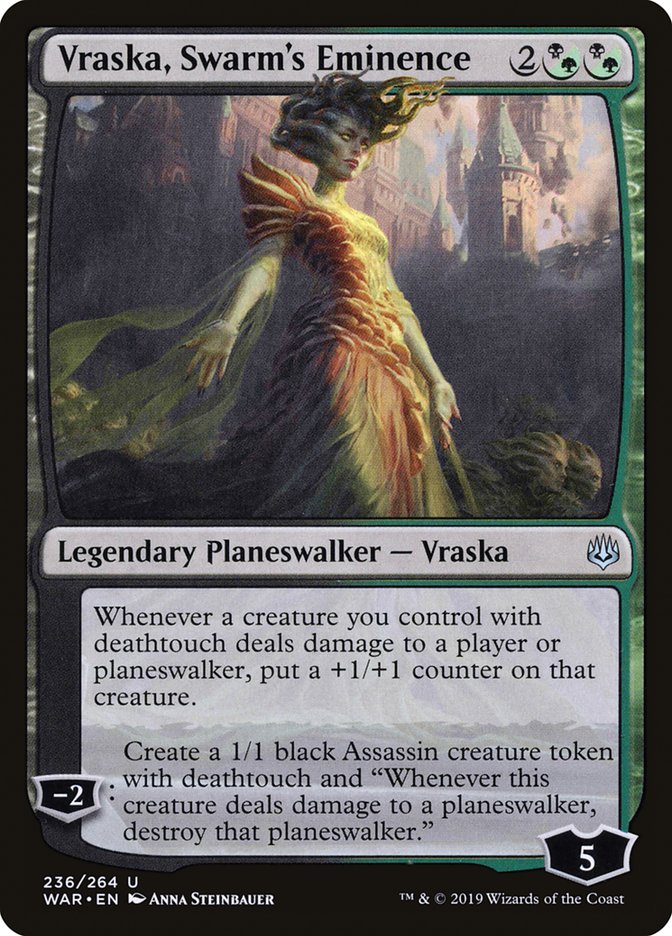 Vraska, Swarm's Eminence [War of the Spark] | Gamer Loot