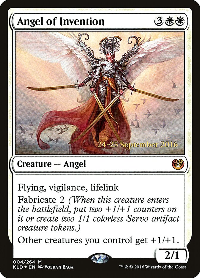 Angel of Invention  [Kaladesh Prerelease Promos] | Gamer Loot