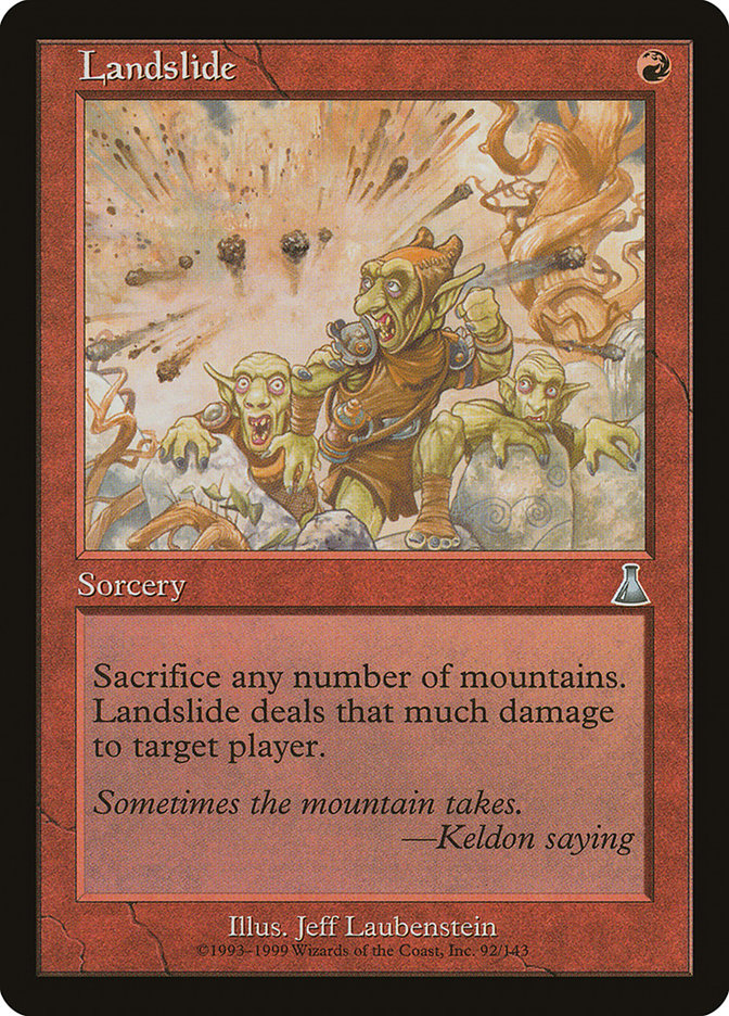 Landslide [Urza's Destiny] | Gamer Loot