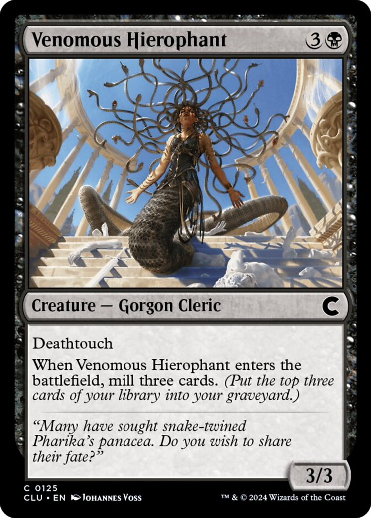 Venomous Hierophant [Ravnica: Clue Edition] | Gamer Loot