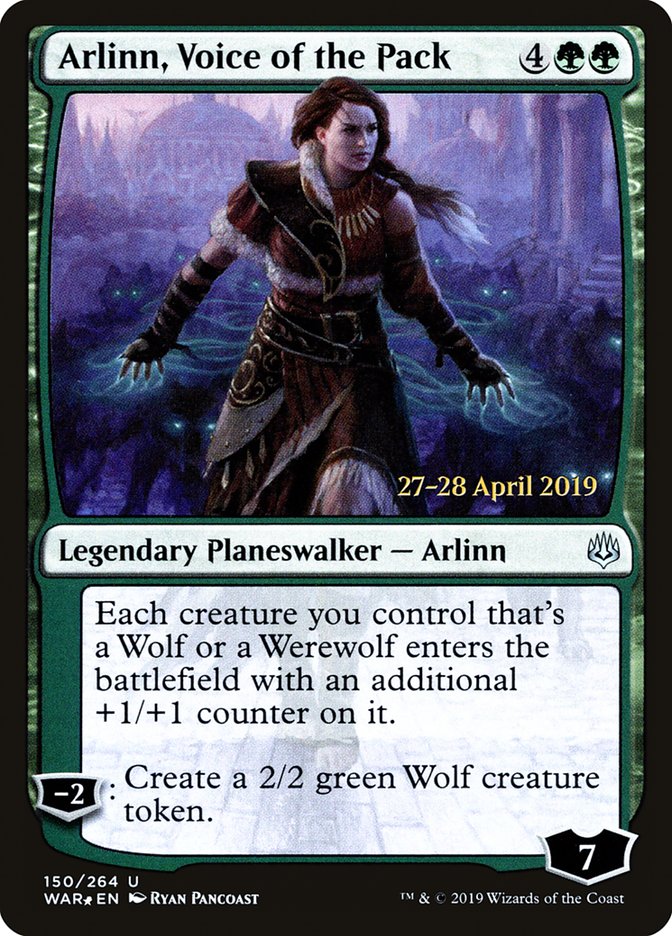 Arlinn, Voice of the Pack  [War of the Spark Prerelease Promos] | Gamer Loot