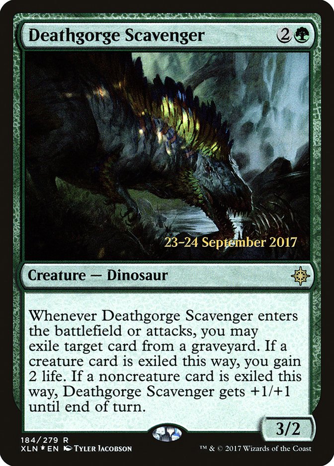 Deathgorge Scavenger  [Ixalan Prerelease Promos] | Gamer Loot