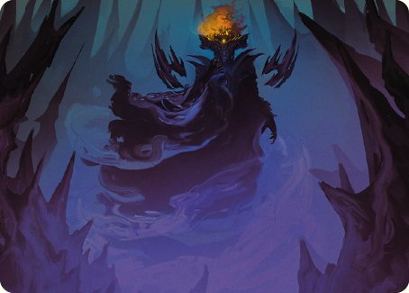 Sauron, the Necromancer Art Card [The Lord of the Rings: Tales of Middle-earth Art Series] | Gamer Loot