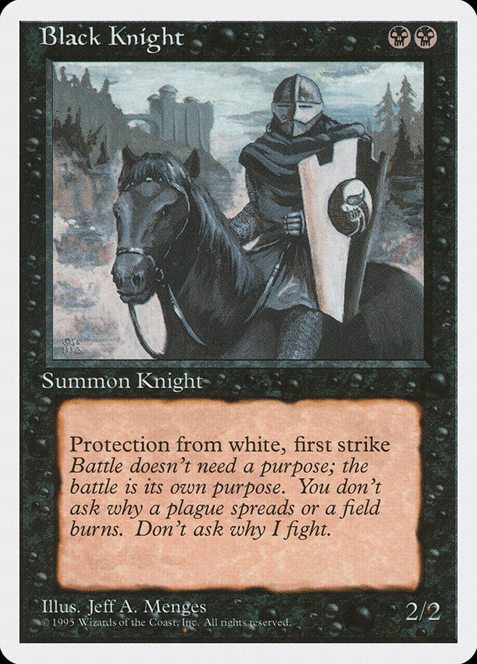 Black Knight [Fourth Edition] | Gamer Loot