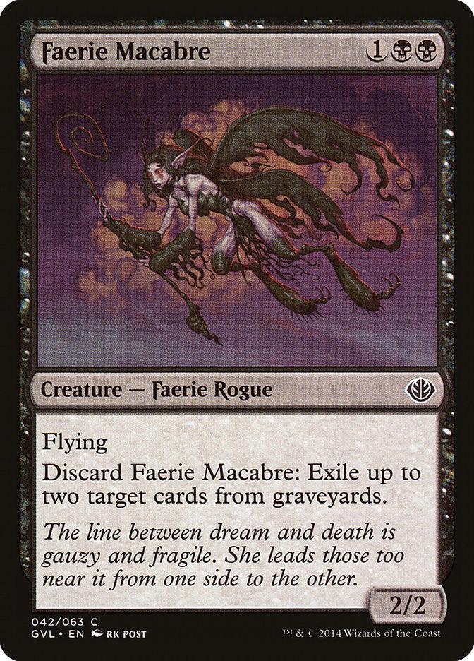 Faerie Macabre (Garruk vs. Liliana) [Duel Decks Anthology] | Gamer Loot