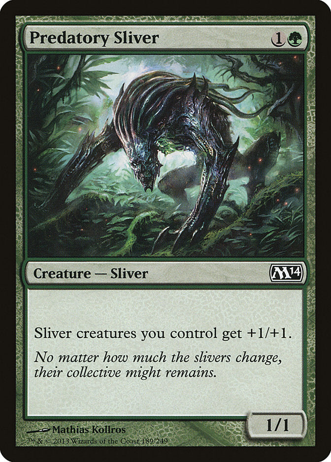 Predatory Sliver [Magic 2014] | Gamer Loot