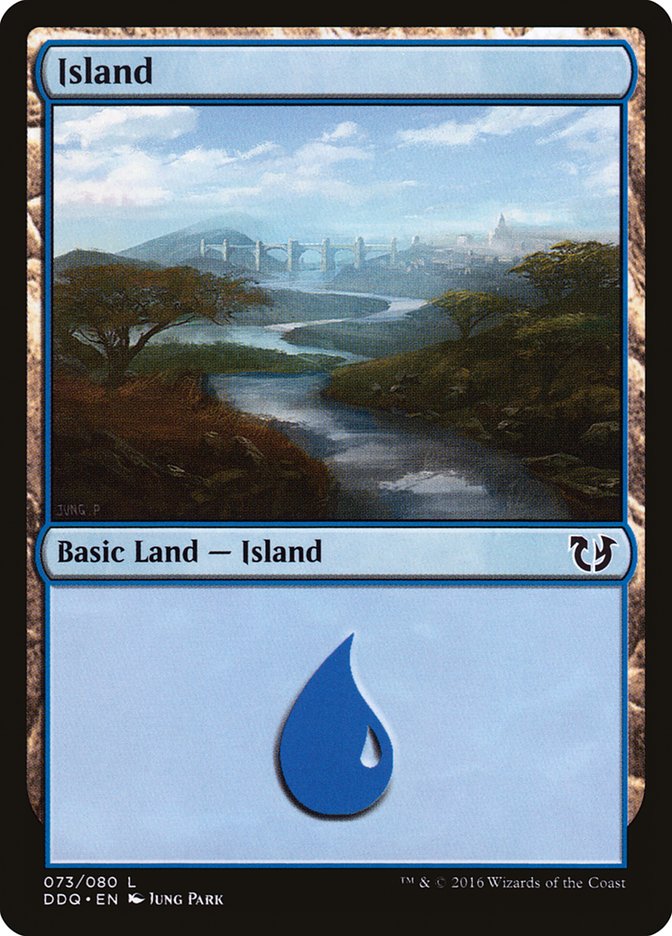 Island (73) [Duel Decks: Blessed vs. Cursed] | Gamer Loot