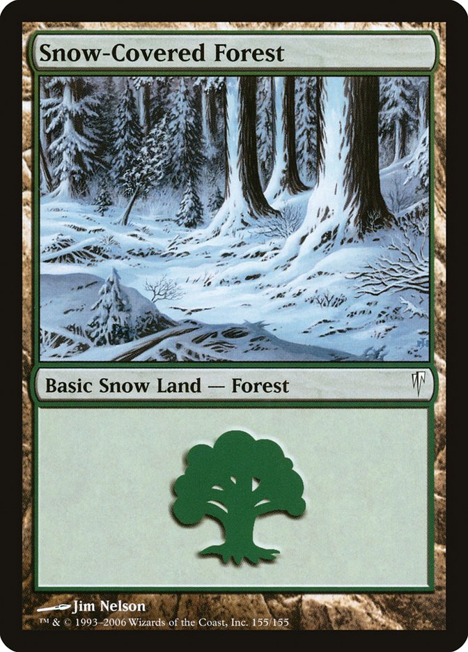 Snow-Covered Forest [Coldsnap] | Gamer Loot