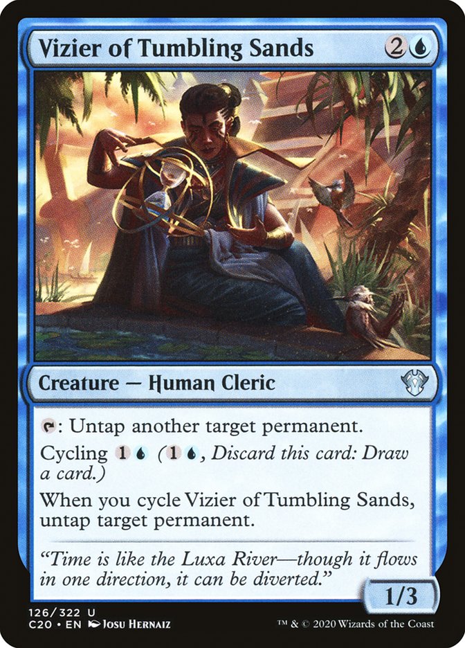 Vizier of Tumbling Sands [Commander 2020] | Gamer Loot