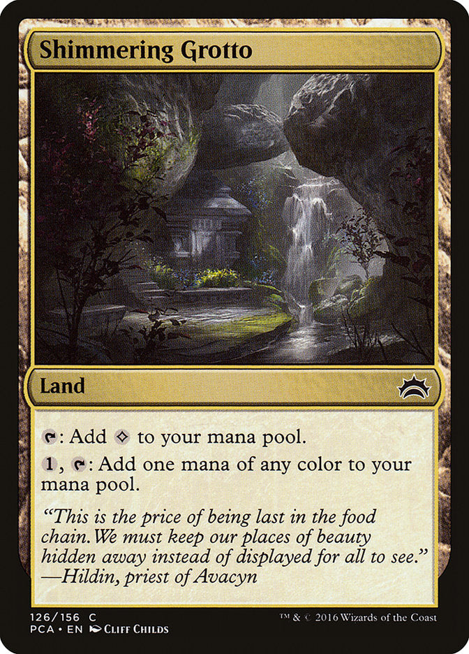Shimmering Grotto [Planechase Anthology] | Gamer Loot
