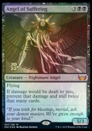 Angel of Suffering [Streets of New Capenna Prerelease Promos] | Gamer Loot