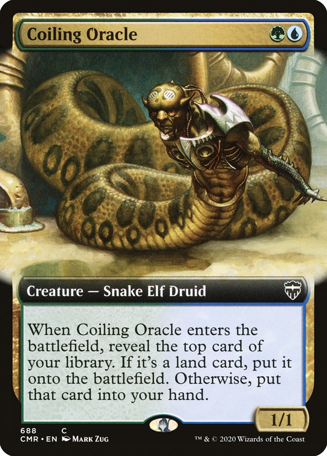 Coiling Oracle (Extended) [Commander Legends] | Gamer Loot
