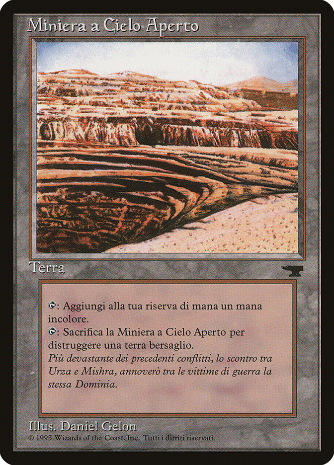 Strip Mine (Italian) - "Miniera a Cielo Aperto" [Rinascimento] | Gamer Loot