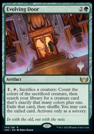 Evolving Door (Promo Pack) [Streets of New Capenna Promos] | Gamer Loot