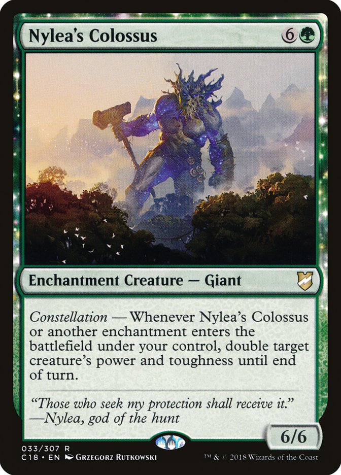 Nylea's Colossus [Commander 2018] | Gamer Loot