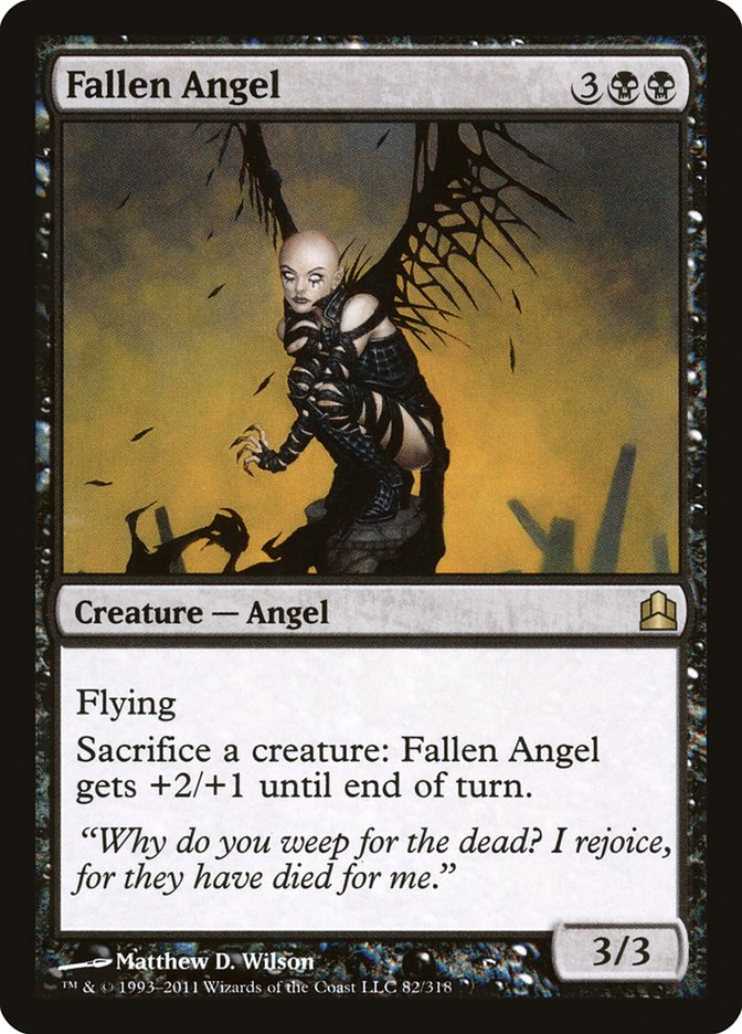 Fallen Angel [Commander 2011] | Gamer Loot