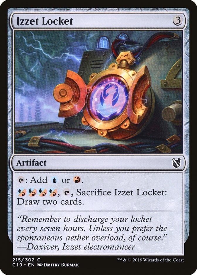 Izzet Locket [Commander 2019] | Gamer Loot