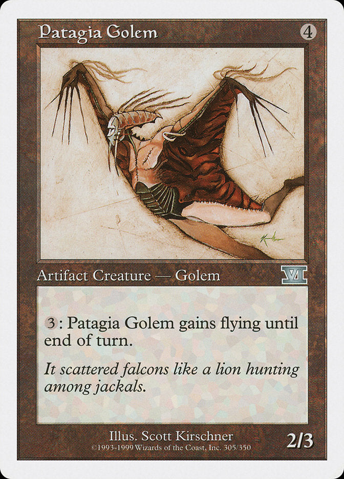 Patagia Golem [Classic Sixth Edition] | Gamer Loot